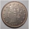 Image 1 : 1890 V Nickel, tough in MS Ch CU 63+, well struck w