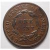 Image 2 : 1836 Large Cent Matron Head Coco Br XF/AU Close to AU, great type coin!