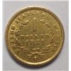 Image 2 : 1851-C $1 GOLD RARE C MINT AU50 ORIG. PATINA, STILL HAS LUSTER