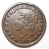 Image 1 : Scarce Hard Times Token 1837/57 overdate HT-46R VF XF