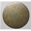 Image 2 : BRASS UNIFACE $2.50 CLASSIC REVERSE DIE, PROBABLY A GAMING TOKEN  1830'S SCARCE!