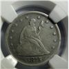 Image 2 : 1875 TWENTY CENT PIECE NGC VF CLEANED, SCARCE!