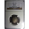 Image 1 : 1892 BARBER QUARTER NGC MS64 RAINBOW COLOR!
