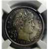 Image 2 : 1892 BARBER QUARTER NGC MS64 RAINBOW COLOR!