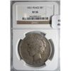 Image 1 : 1921 Peace $  NGC  35