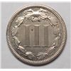 Image 2 : 1883  proof 3 cent nickel  MS65 coin is virtually flawless with just the