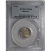 Image 1 : 1916 Barber dime  PCGS64