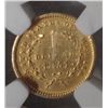 Image 3 : 1851 $1 Gold  NGC AU bent