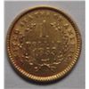Image 2 : 1853 $1 Gold    AU