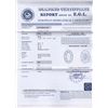 Image 2 : DIAMOND EGL CERTIFIED OVAL 2.64 CTW F, SI2