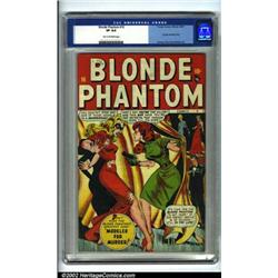 Blonde Phantom #16 (Timely, 1947). A great...