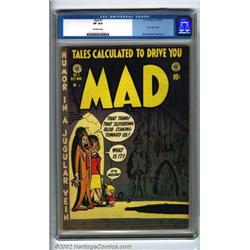 Mad #1 (EC, 1952). The first satire comic...