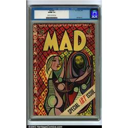 Mad #22 (EC, 1955). With a faux-Picasso co...