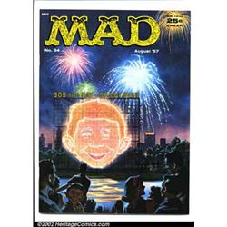 Mad #34 Gaines File pedigree (EC, 1957). D...