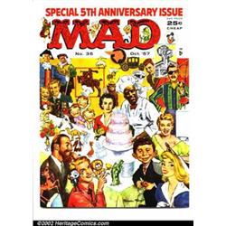 Mad #35 Gaines File pedigree (EC, 1957). W...