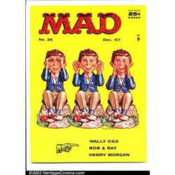 Mad #36 Gaines File pedigree (EC, 1957). W...