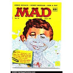 Mad #41 Gaines File pedigree (EC, 1958). E...