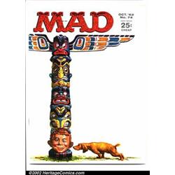 Mad #74 Gaines File pedigree (EC, 1962). K...