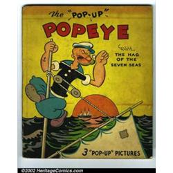 Popeye Pop-Up Book With the Hag of the Sev...