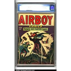 Airboy Comics vol. 2 #12 Crowley pedigree...