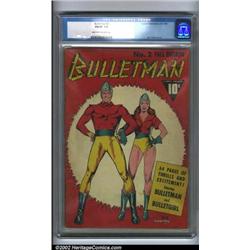 Bulletman #2 (Fawcett, 1941). One of Fawce...