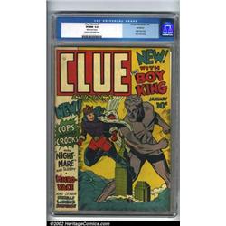 Clue Comics #1 (Hillman Fall, 1943). Clue...