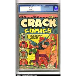 Crack Comics #14 Cosmic Aeroplane pedigree...