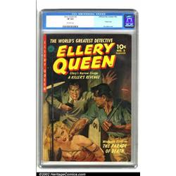 Ellery Queen #2 (Ziff-Davis, 1952).  Wow!...