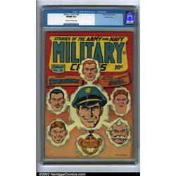 Military Comics #26 Crowley pedigree (Comi...