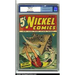 Nickel Comics #1 (Fawcett, 1940). Featurin...