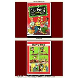 Our Gang Group Lot (Dell, 1946). Two issue...