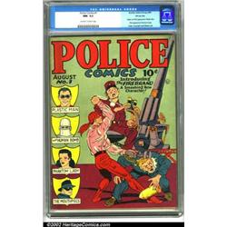 Police Comics #1 Windy City pedigree (Qual...