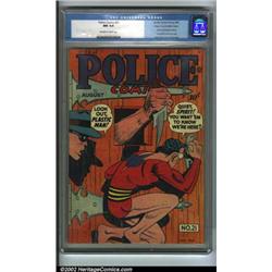Police Comics #21 Mile High pedigree (Qual...
