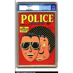 Police Comics #35 (Quality, 1944). An outs...