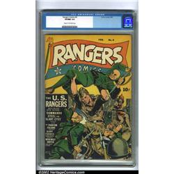 Rangers Comics #9 (Fiction House, 1943). A...