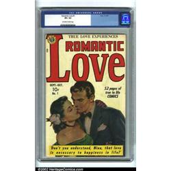 Romantic Love #1 (Avon, 1949). Scarce high...