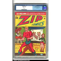 Zip Comics #38 Mile High pedigree (MLJ, 19...