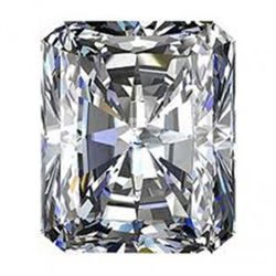 GIA 0.70 ctw Certified Radiant Brilliant Diamond D,VVS2