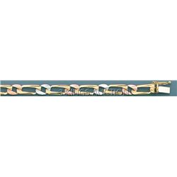 ASSORTED CHAINS 3 COLOR 6.0mm 20in. 23.7 grs 14kt 3tone