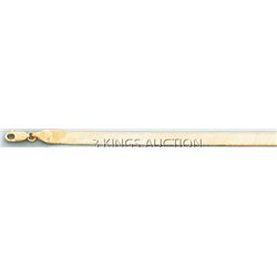 HERRING BONE 16in. 9.6 grs 14kt Y Gold