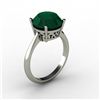 Image 1 : Emerald 6.10 ctw Ring14kt White Gold