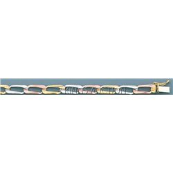 ASSORTED CHAINS 3 COLOR 6.0mm 24in. 26 grs 14kt 3tone G