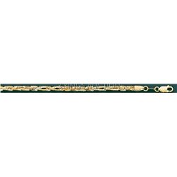 DA VINCI ROPE 3.0mm 24in. 16 grs 14kt Y Gold