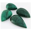 Image 2 : Emerald 658.5ct Loose Gemstone Mix Sizes Pear Cut