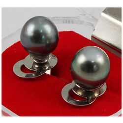 9.0MM Round Stud Earring South Sea Pearl