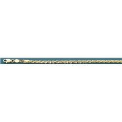NUGGET ROPE 18 2.5mm 24in. 18.4 grs 14kt Y Gold