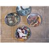 Image 1 : 3 EAGLE COLLECTOR PLATES 1 CHRISTMAS PLATE