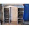 Image 2 : TALL 3 PIECE GREY STAND
