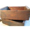 Image 2 : 2 WOODEN  VINTAGE CRATES