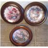 Image 1 : 3 Lena Liu Framed Collector Plates,